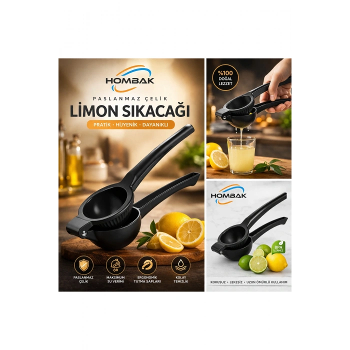 İthal Gerçek Döküm Narenciye Limon Sıkacağı Çizilmez Paslanmaz