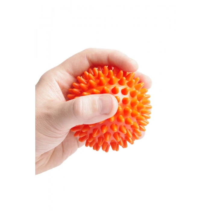 Duyu Uyarıcı El Ayak Vücut Egzersiz Topu Fizik Tedavi - Dikenli Masaj Topu 7.5 cm
