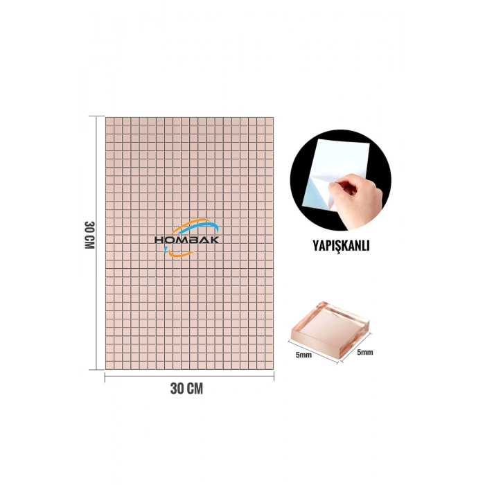 30x30 Cm Mozaik Duvar Paneli Ayna Mobilya Banyo Eğlence Merkezi Kaplama