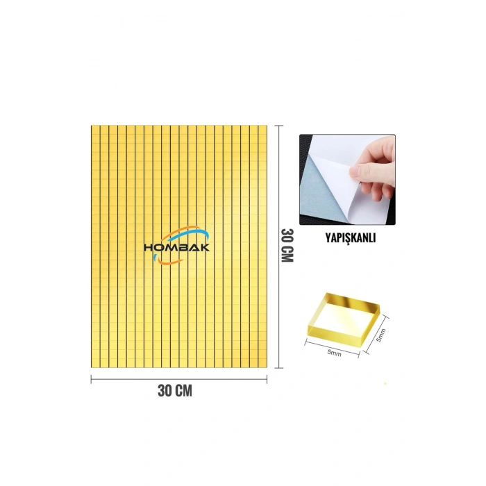 30x30 Cm Mozaik Duvar Paneli Ayna Mobilya Banyo Eğlence Merkezi Kaplama