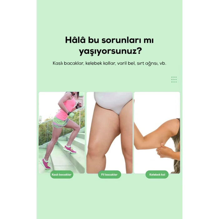 360° Sıkılaştırıcı Selülit Karşıtı Masaj Aleti- Bacak Kol Karın Masaj Cihazı- Kas Gevşetici