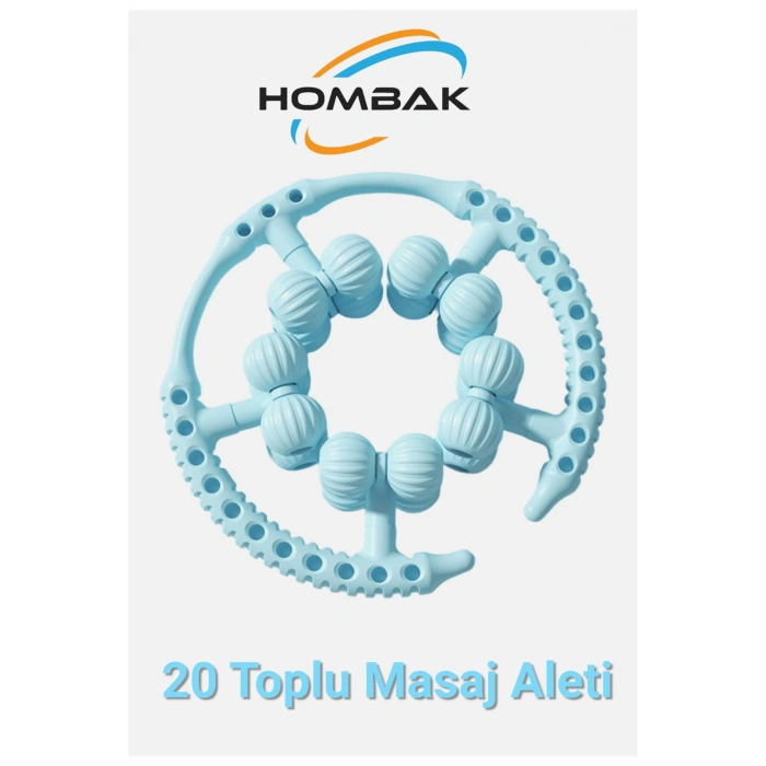 20 Toplu Sıkılaştırıcı Selülit Karşıtı Masaj Aleti Bacak Kol Masaj Cihazı Kas Gevşetici