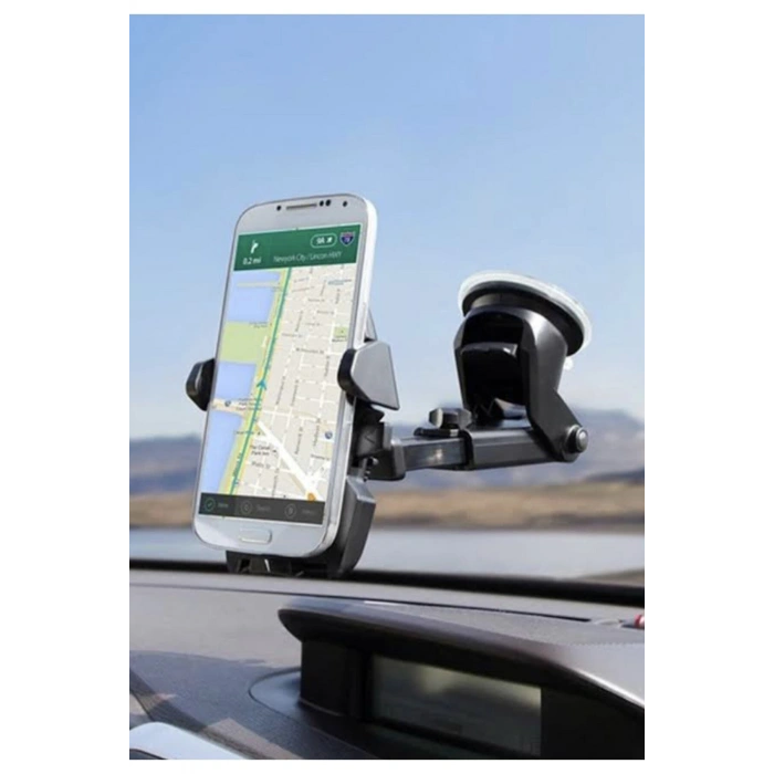 Uzayabilen Vantuzlu Cep Araç Telefon Tutucu Oto Araba Içi Telefon Tutacağı 360
