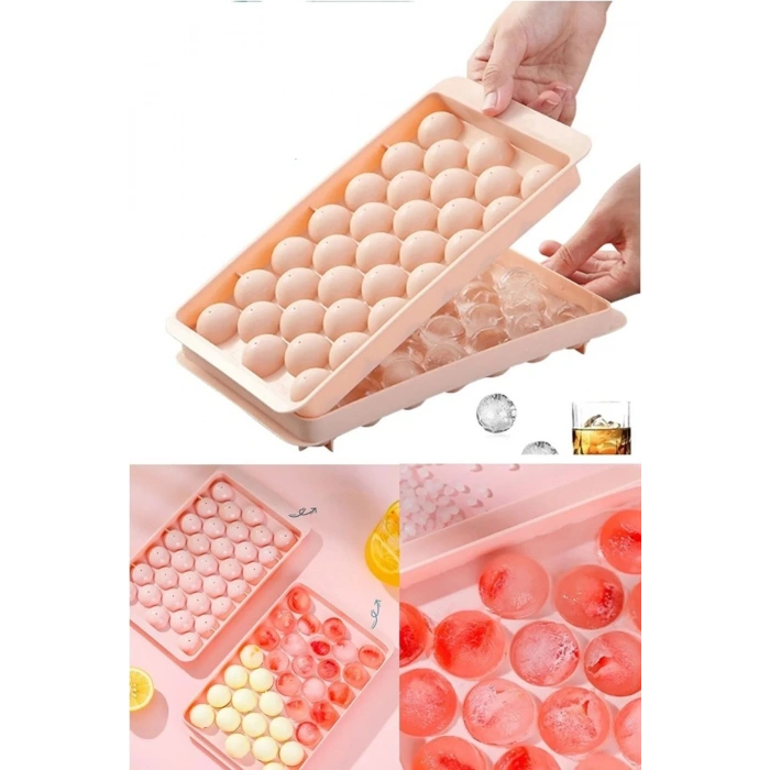 33 Hazneli Küre Buz Kalıbı 17-10 Cm