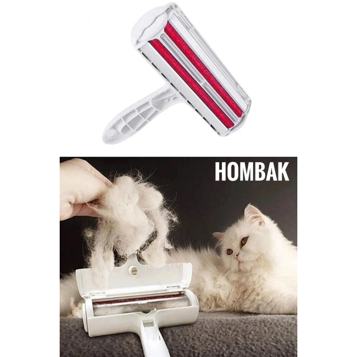 Hazneli Kedi Köpek Tüy Temizleyici Kıl Toz Toplayıcı Kazak Halı Tiftik