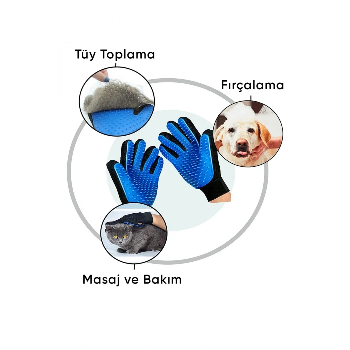 Aveo 1 Adet Kedi Ve Köpekler Için Tüy Toplama Eldiveni