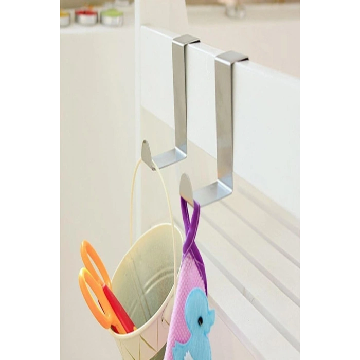 4lü Bornoz Askılığı Kapı Arkası Mutfak Banyo Askılığı Havlu Askılığı Dolap Düzenleyici