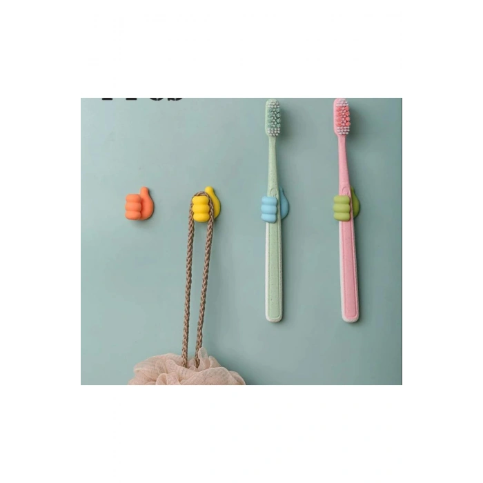 6lı El Model Yapışkanlı Fiş Askısı Kablo Tutucu Düzenleyici Organizer Set
