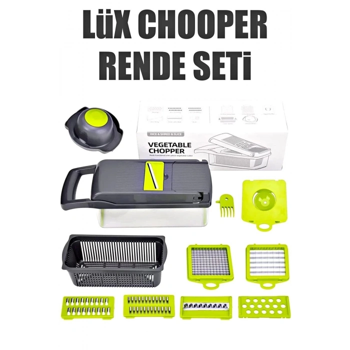 Patates Sebze Küp Rende Doğrayıcı Dicer Mandolin Dilimleyici Jülyen Kesici Mutfak Chopper