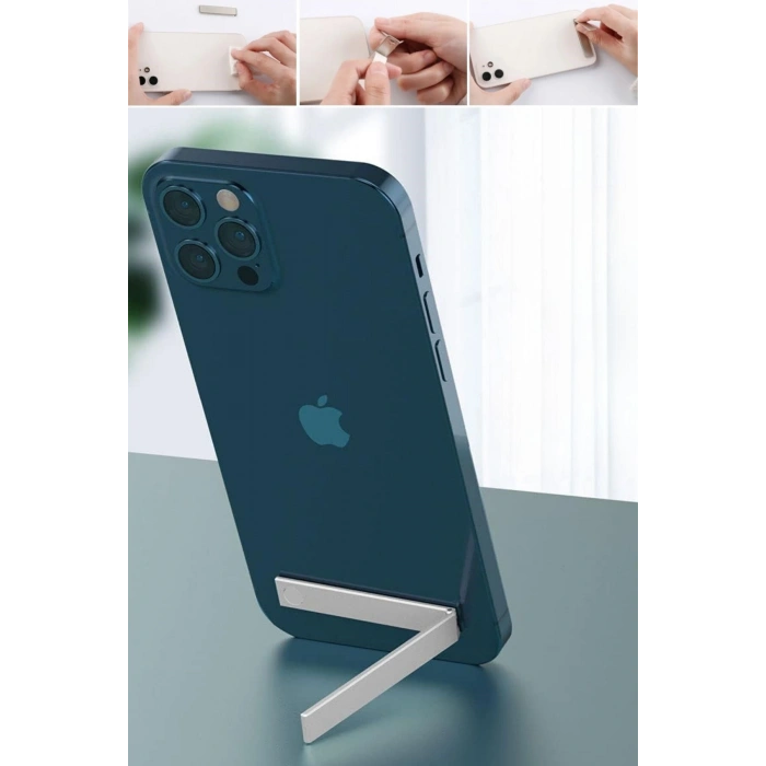Tüm Telefonlara Uyumlu Kendiliğinden Yapışkanlı Cep Telefon Standı