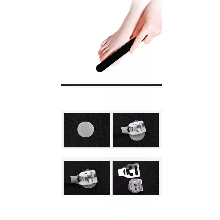 Manikür Pedikür Seti Tırnak Eti Itici Topuk Törpüsü Tırnak Törpüsü Topuk Törpüsü Set 7in1