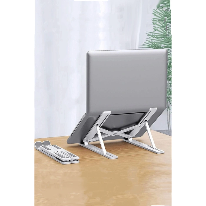 Laptop Altlığı  Ayarlanabilir Macbook Notebook Yükseltici  Metal Dizüstü Bilgisayar Tutucu Aksesuar