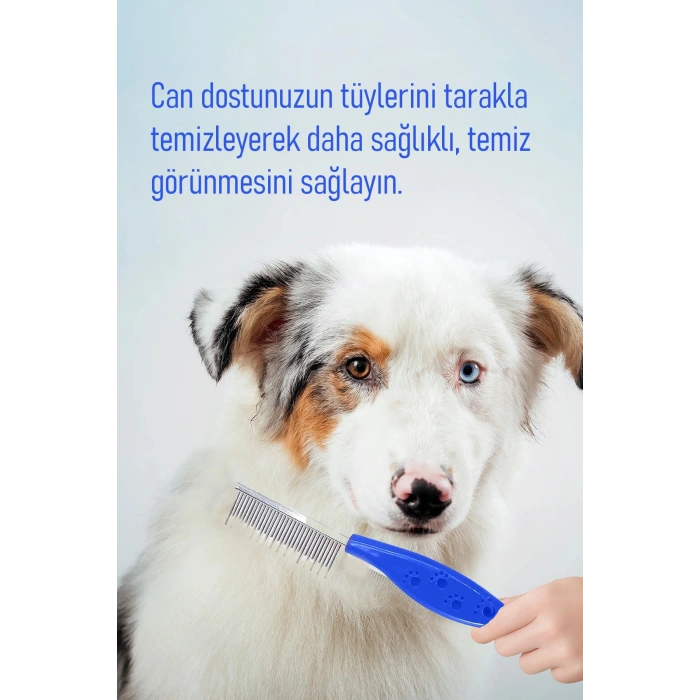 Evcil Hayvan Tüy Açıcı Tarak Ergonomik Kıtık Açıcı Tarak Köpek Fırçası Pire Bit Temizleme Kedi Evi