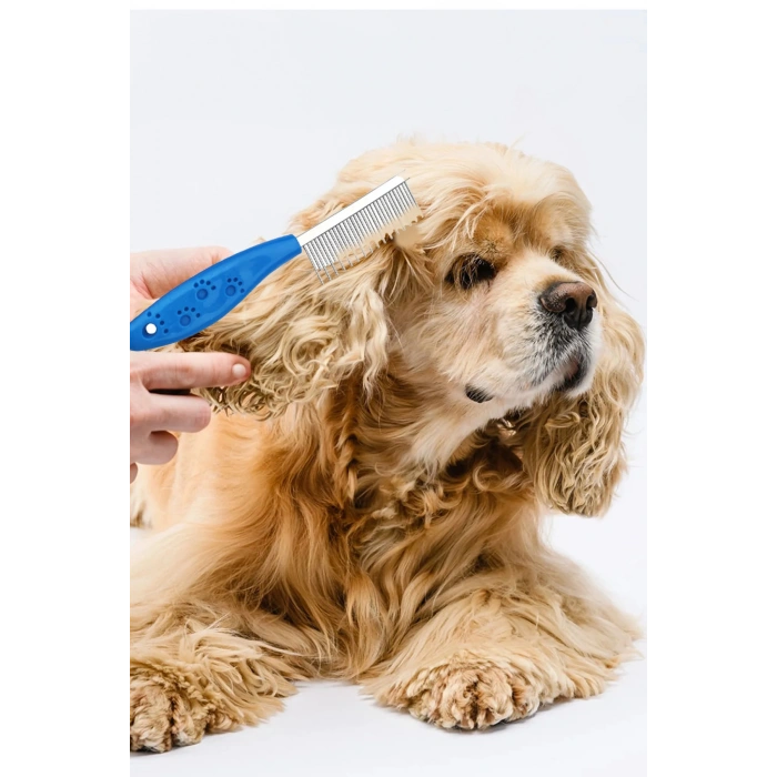 Evcil Hayvan Tüy Açıcı Tarak Ergonomik Kıtık Açıcı Tarak Köpek Fırçası Pire Bit Temizleme Kedi Evi