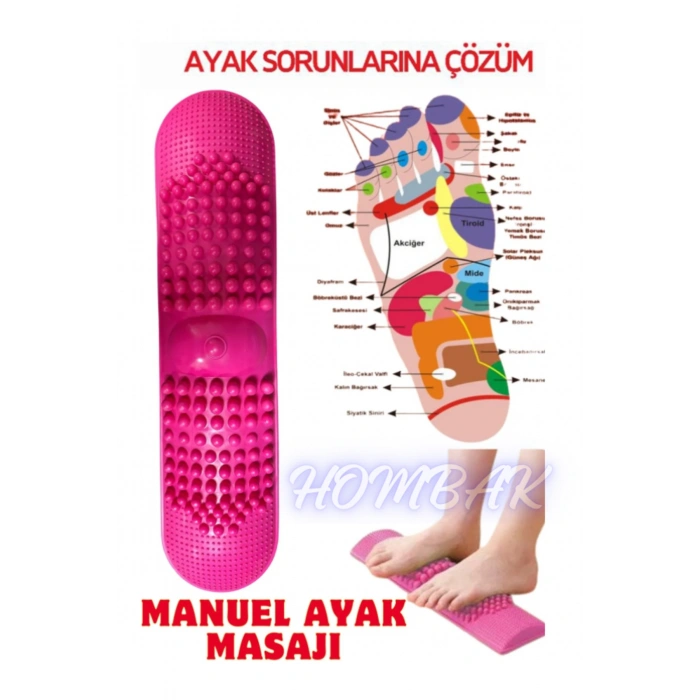 Manuel Ayak Masaj Aleti Akupunktur Egzersiz