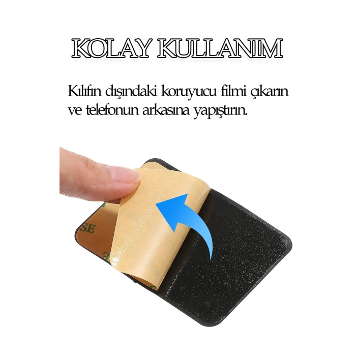 Vantuzlu Telefon Kılıfı Siyah Aynaya Cama Yapışkanlı Tutucu Iphone Samsung Huawei Oppo Uyumlu