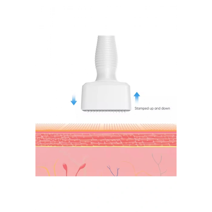 Ayarlanabilir Dermastamp 140 Titanyum İğneli (0.25–3.0 mm) Mikro İğne