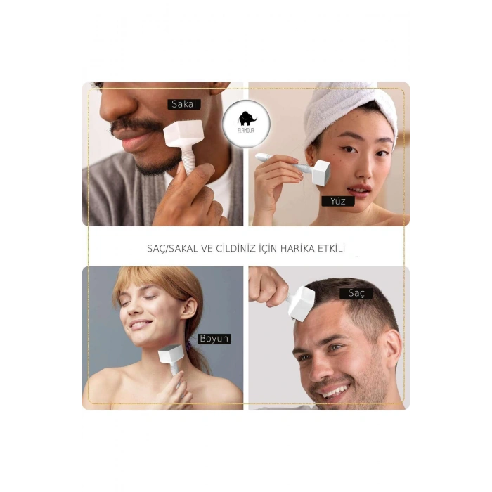 Ayarlanabilir Dermastamp 140 Titanyum İğneli (0.25–3.0 mm) Mikro İğne