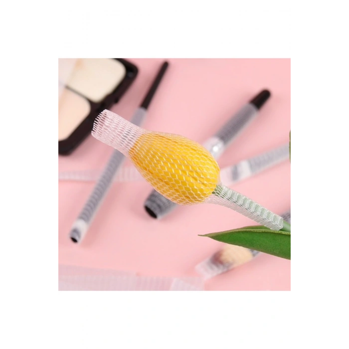 Makyaj Far Allık Kontür Eyeliner Fırça Malzemeleri Ürünleri Koruyucu File Kapak Örgü Kılıf S