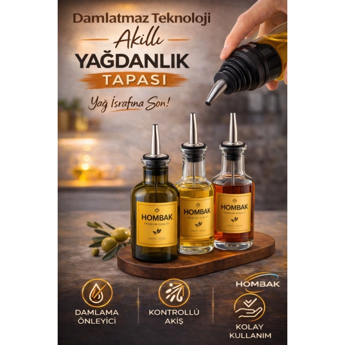 Damlatmaz Yağdanlık Tıpası – Paslanmaz Çelik Akıllı Akış Aparatı