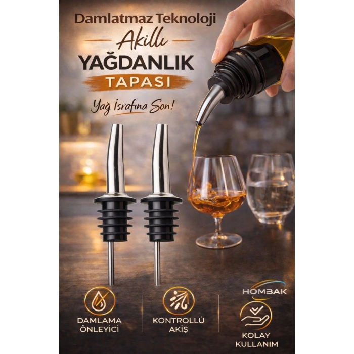 Damlatmaz Yağdanlık Tıpası – Paslanmaz Çelik Akıllı Akış Aparatı