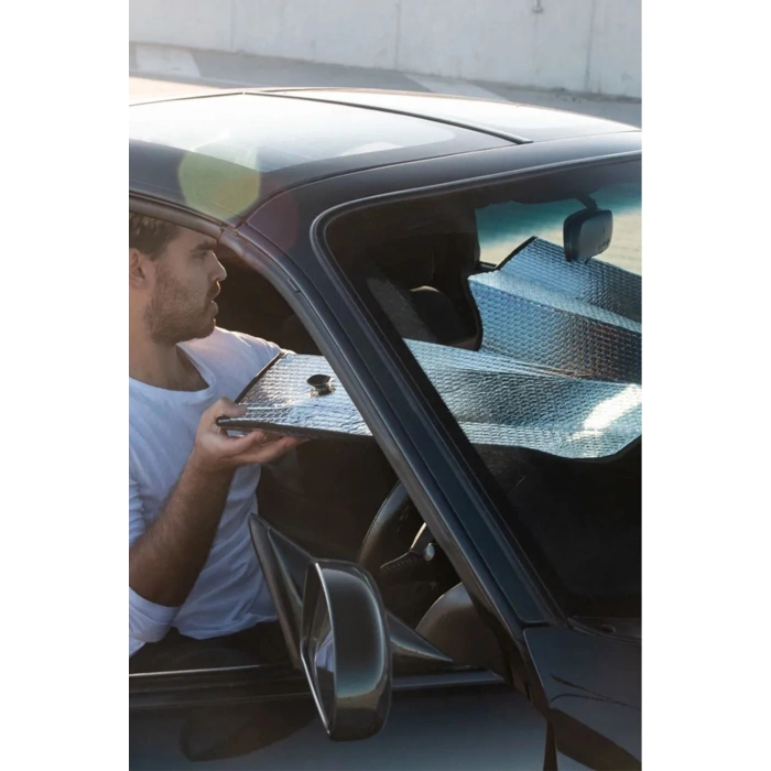 Otomobil Ön Cam Gölgelik Katlanabilir Güneşlik Şemsiyesi Araba Güneş Koruyucu Fiat Honda Uyumlu