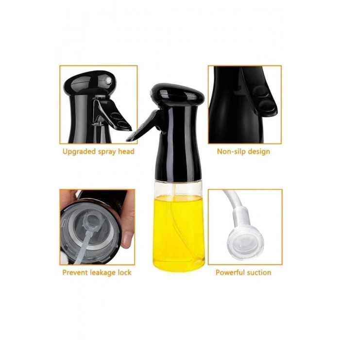 Atify Sprey Yağdanlık, Airfryer Için Yağdanlık, Püskürtmeli Sprey Cam Şişe