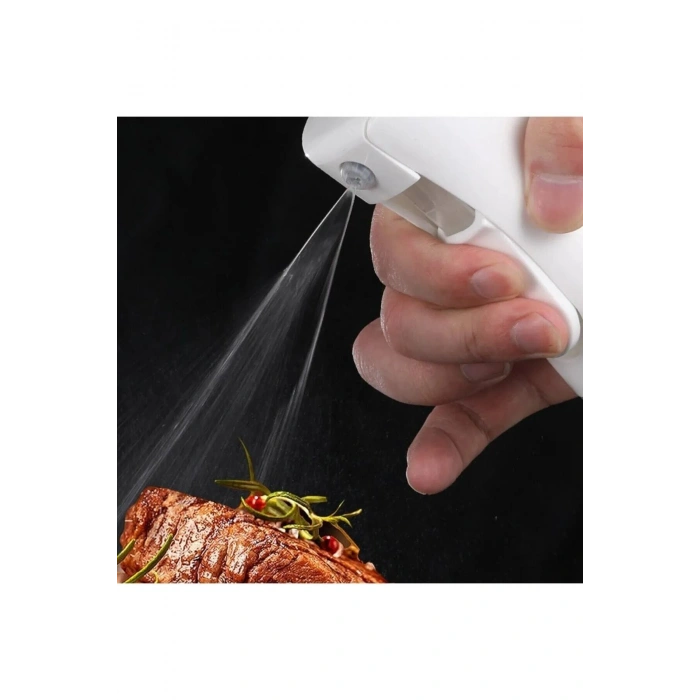 Beyaz Sprey Cam Yağlık Yağdanlık Airfryer Fritöz Yağ Püskürtücü Fısfıs 250 ml