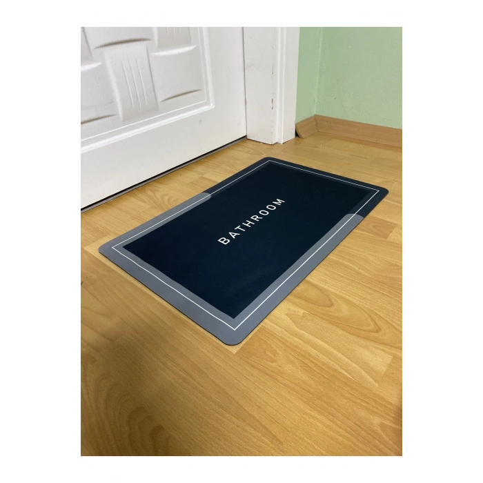 Sihirli Su Emici Banyo Paspası Kaymaz Tabanlı Abdest Paspası 3,5 Mm 40x60