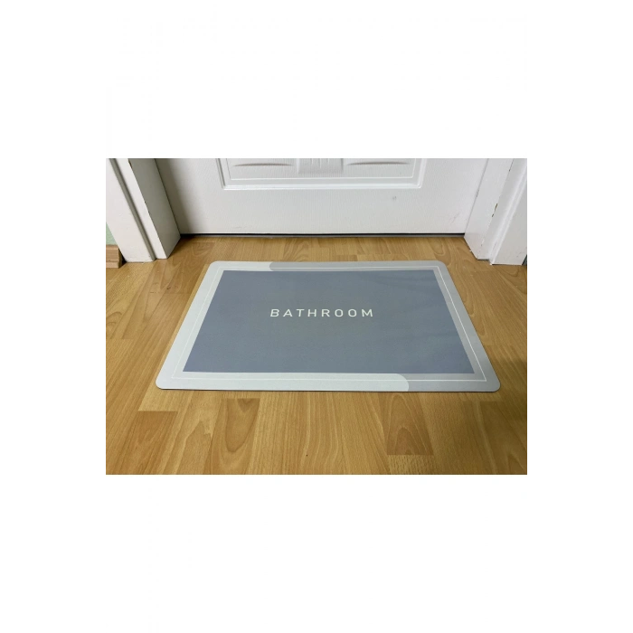 Sihirli Su Emici Banyo Paspası Kaymaz Tabanlı Abdest Paspası 3,5 Mm 40x60