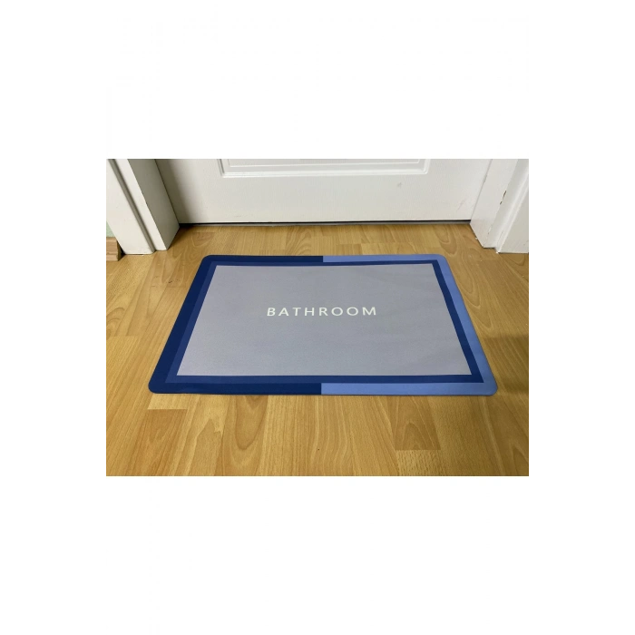 Sihirli Su Emici Banyo Paspası Kaymaz Tabanlı Abdest Paspası 3,5 Mm 40x60