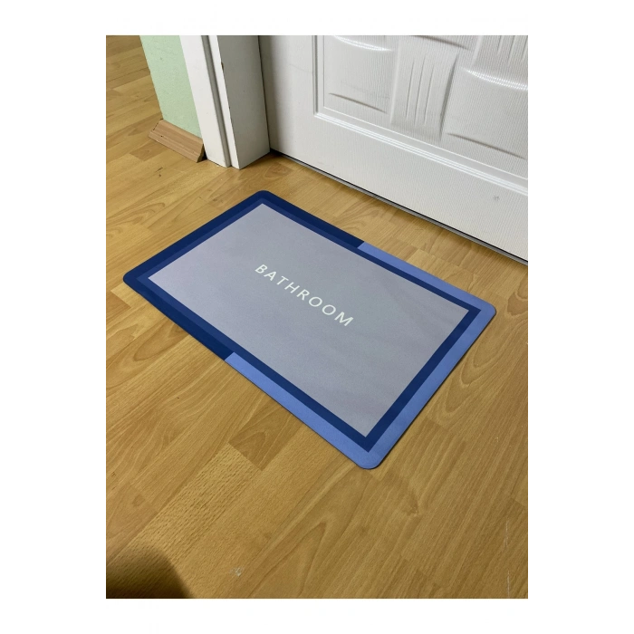 Sihirli Su Emici Banyo Paspası Kaymaz Tabanlı Abdest Paspası 3,5 Mm 40x60