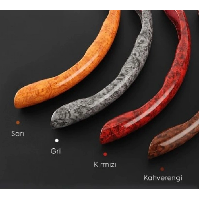Ahşap Tasarımlı Direksiyon Simidi Koruma Kılıfı 2 Li