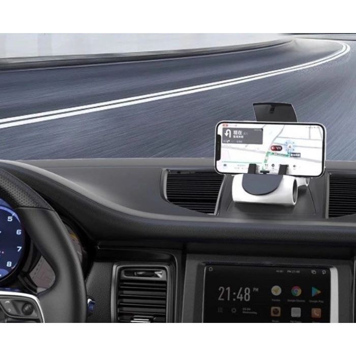 Araba Tasarımlı Araç İçi Telefon Tutucu 360 Dönebilen Ayarlı
