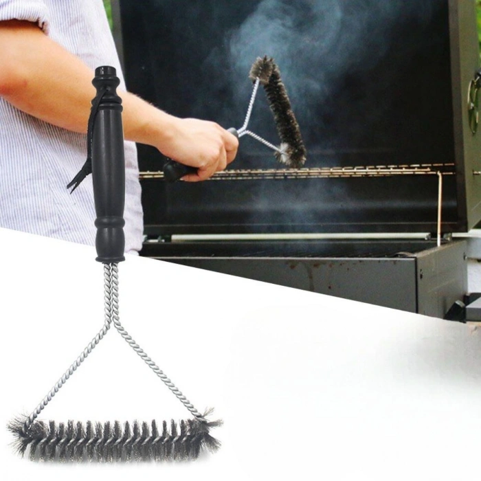 Barbekü Mangal Izgara Teli Temizlik Fırçası