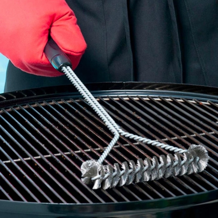 Barbekü Mangal Izgara Teli Temizlik Fırçası