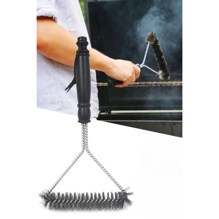 Barbekü Mangal Izgara Teli Temizlik Fırçası