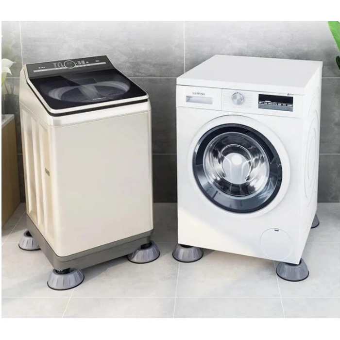 Çamaşır Makinesi Titreşim Engelleyici Stoper Gri 4 Lü Set