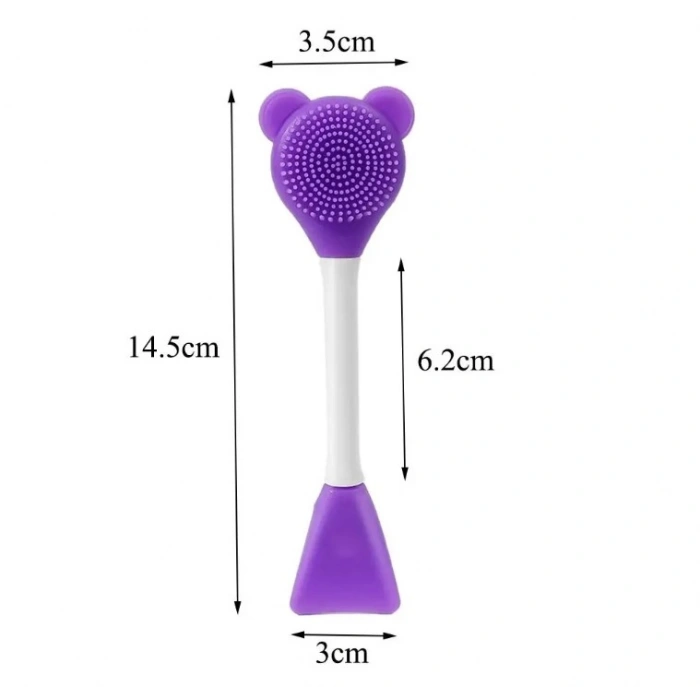Cilt Bakım Fırçası Ve Maske Spatulası