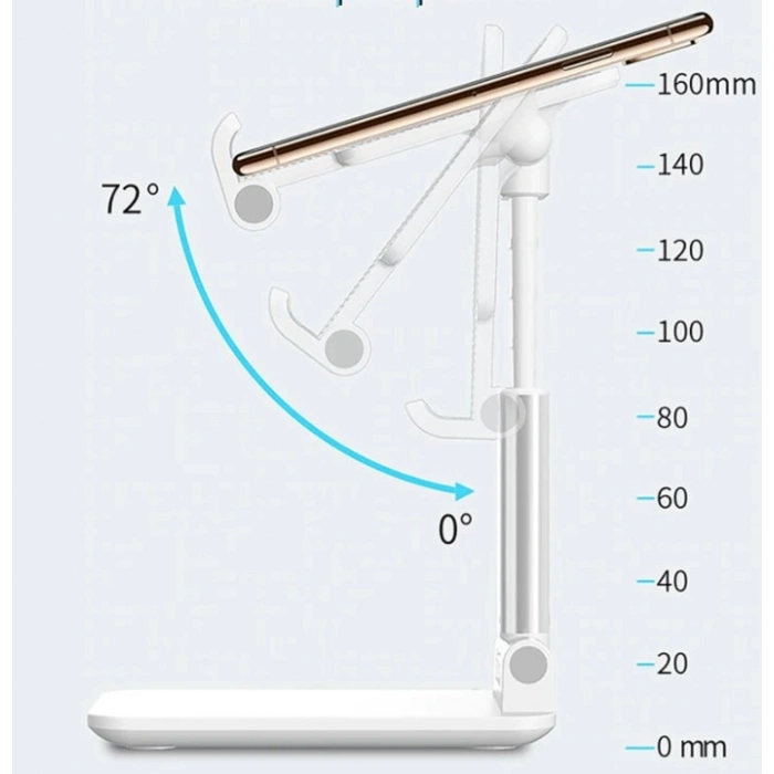 Katlanabilir Masaüstü Telefon Tutucu Stand Cm-449