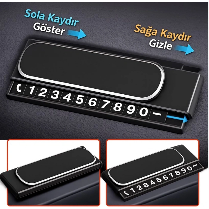 Kayar Kapaklı Torpido Üstü Fosforlu Numaratör