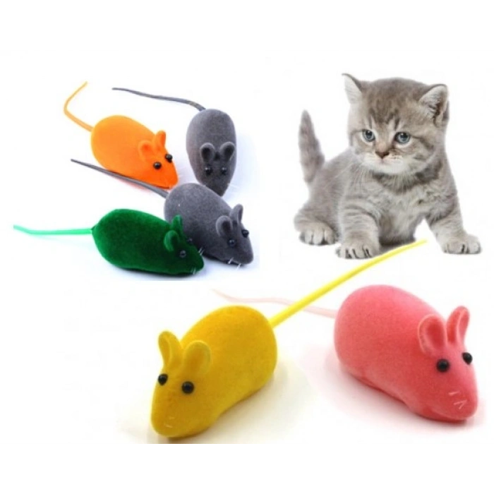 Kedi Eğitim Oyun Faresi Sesli 2 Adet