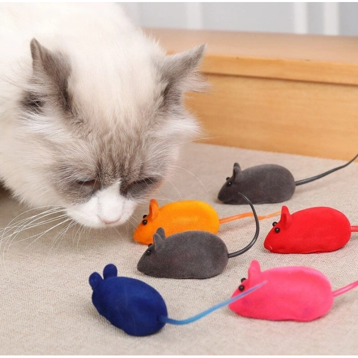 Kedi Eğitim Oyun Faresi Sesli 2 Adet