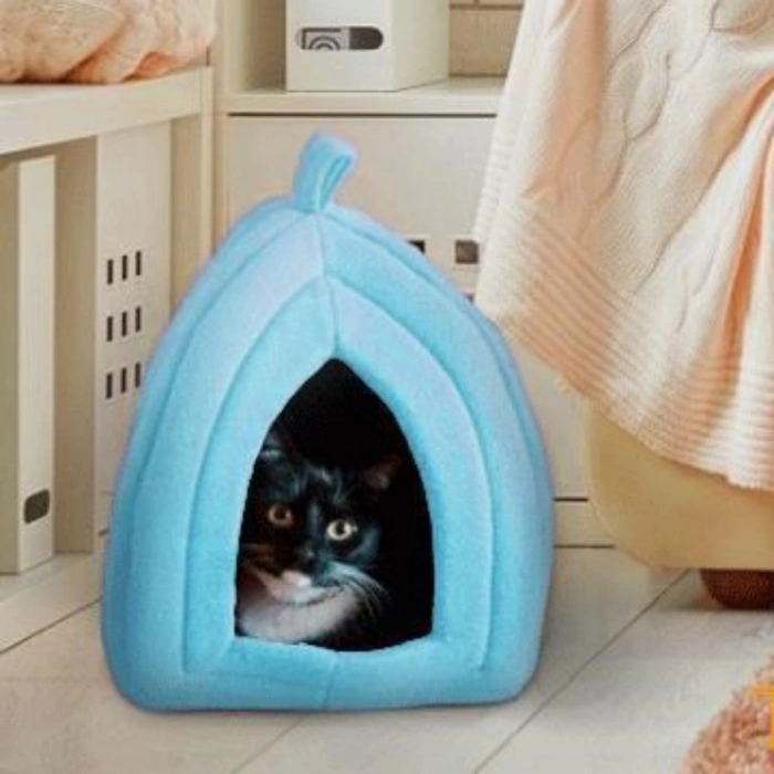 Pet Hut Polar Kedi ve Köpek Yatağı - Mavi