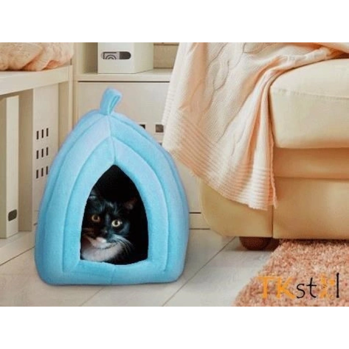 Pet Hut Polar Kedi ve Köpek Yatağı - Mavi