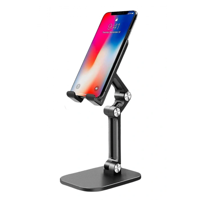 Plastik Ayarlanabilir Kaydırmaz Taban Telefon Tablet Standı
