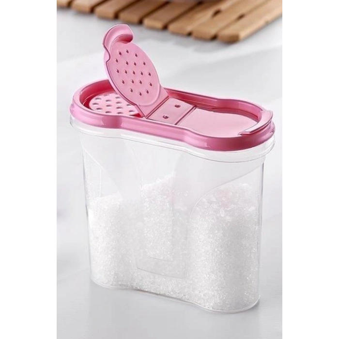 Plastik Kapaklı Majör Baharatlık Baharat Saklama Kutusu Kabı