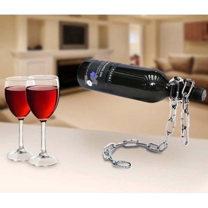 Sihirli İlüzyon Zincir Uçan Şişe Eşya Tutucu Aparat Chain Holder