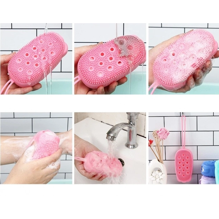 Silikon Banyo Kesesi Süngerli