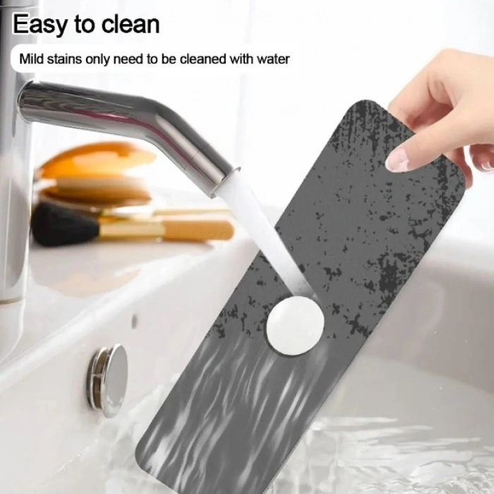Su Emici Sihirli Lavabo Kenar Matı 38x13cm Mc-605